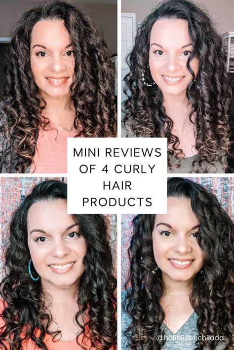 4 Curly Hair Products Reviews The Holistic Enchilada Curly Hair