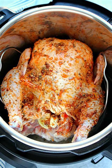 As staph bacteria multiplies, it produces a toxin that causes significant. Instant Pot Roasted Whole Chicken Recipe - Crunchy Creamy ...