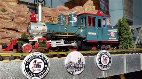 Disneyland Railroad Fred Gurley Locomotive Lgb Pulls Our Disneyland