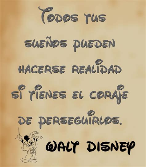 Walt Disney Frases Inspiradoras Frases De La Vida Mensajes