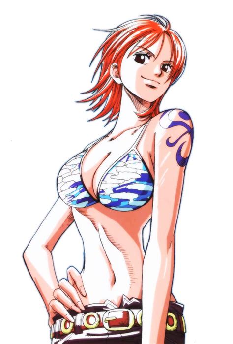 Nami One Piece Anime Hot Chick Sexy Photos Boobs And Cuffs