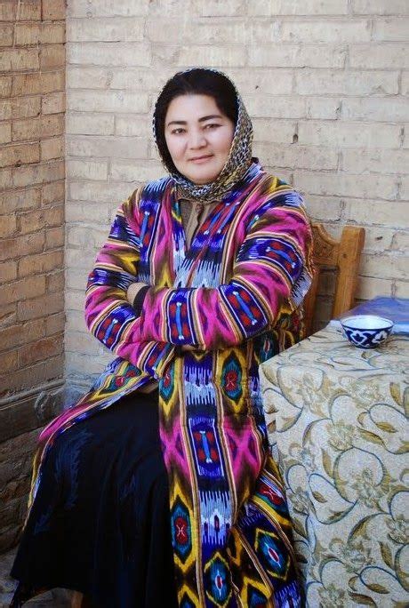 Local Fashion Traditional Costume Of The Republics Of Central Asia