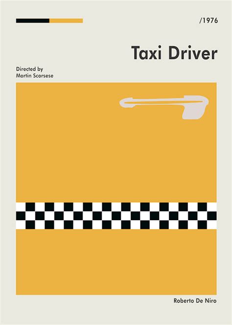 Taxi Driver Poster Posters Prints By William Gustafsson Printler