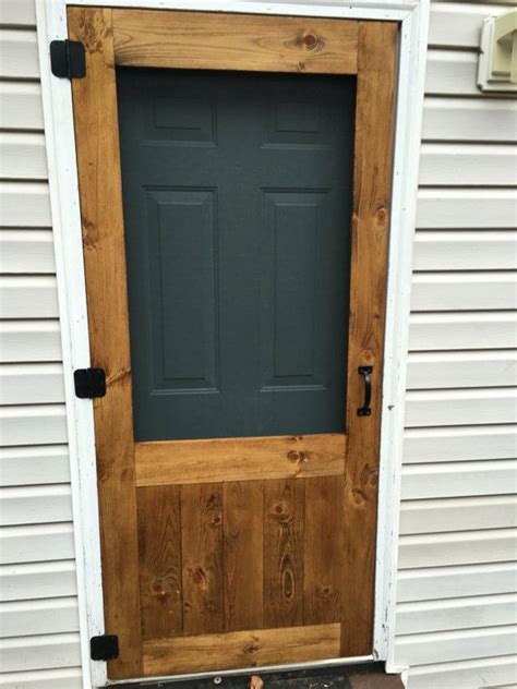 Buy screen door home doors and get the best deals at the lowest prices on ebay! ON SALE Beautiful custom rustic screen door with by ...