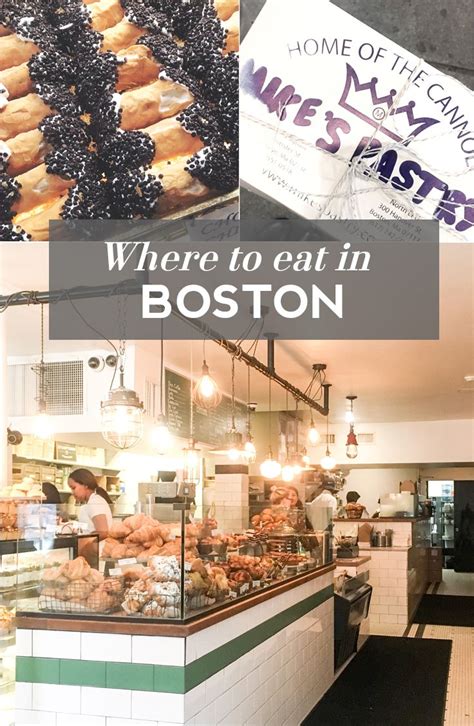 Where To Eat In Boston A Foodie Guide Boston In Boston Vacation