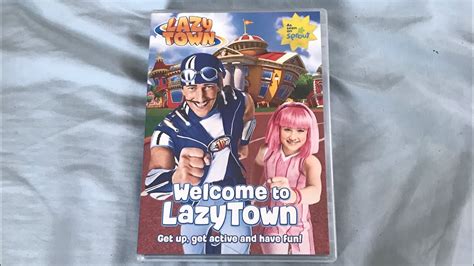 Lazytown Welcome To Lazytown Dvd Unboxing Youtube