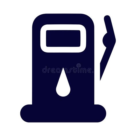 Gas Station Petrol Station Fuel Pump Fuel Station Icon Stock Vector