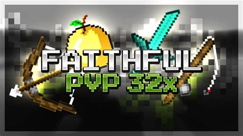 Faithful Pvp 32x Fps Minecraft Pvp Texture Pack Youtube