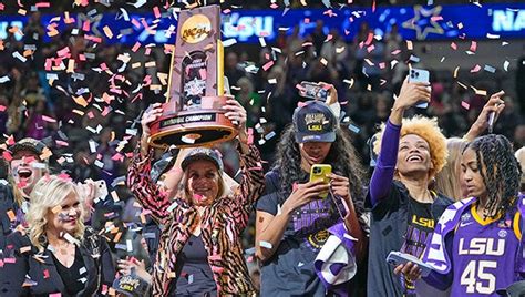 Geaux Tigers Lsu Wins Womens Basketball National Championship The