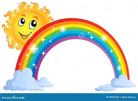 Image With Rainbow Theme 8 Stock Vector Illustration Of Shine 38923232