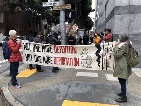 Protesters Demand Ice Stop Using Yuba Jail To Detain Immigrants Kqed
