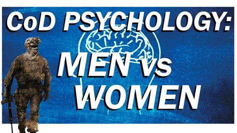 Cod Psychology Men Vs Women Youtube