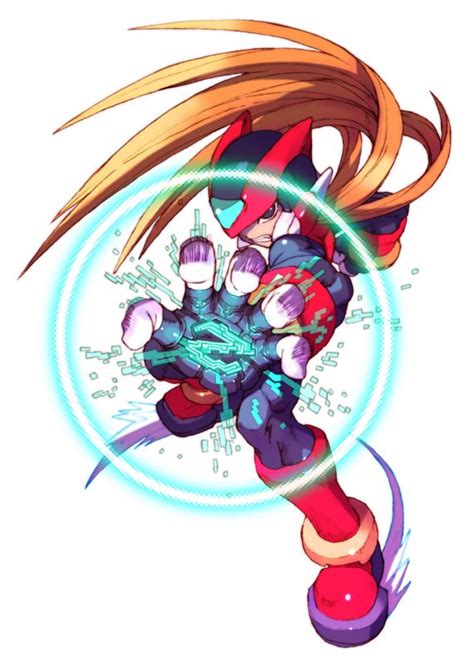Mega Man Zero 4 2005 Promotional Art Mobygames