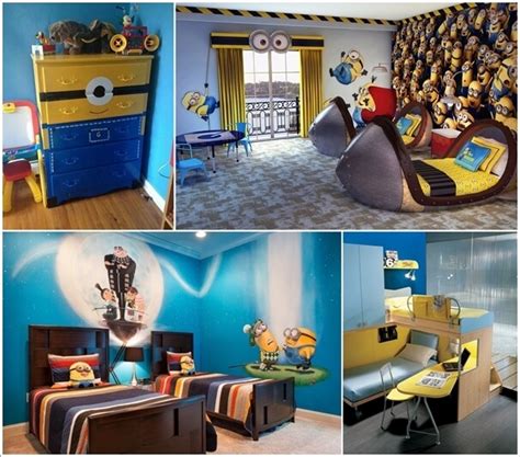 10 Cute And Cool Minions Kids Room Ideas