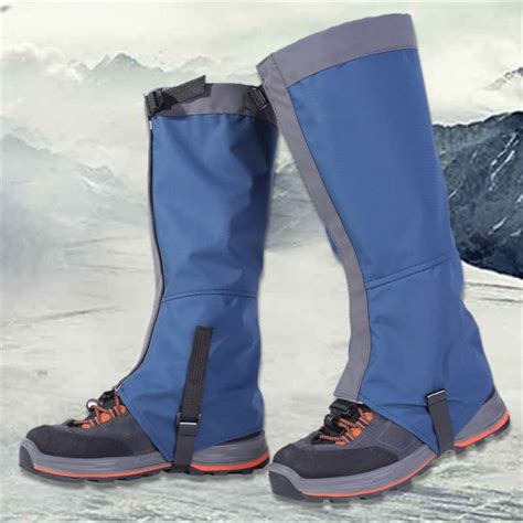 Leg Gaiters Waterproof Snow Boot Gaiters For Snowshoeing Hiking