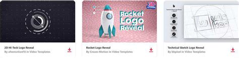 15 Free Logo Reveal Templates for Adobe After Effects