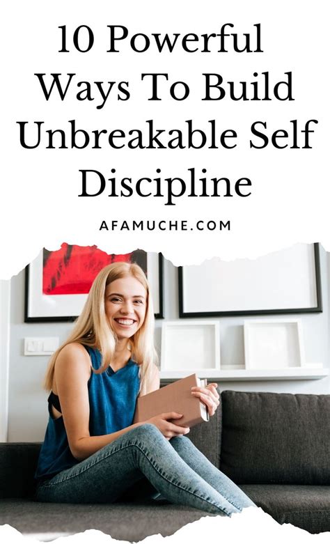 How To Build Self Discipline And Up Level Your Life Self Discipline