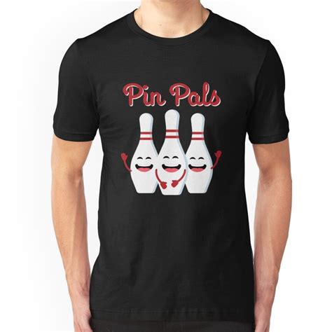 Bowling Shirt For Men And Women Pin Pals Bowling Team Shirt