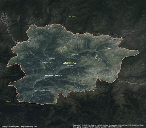 Andorra Satellite Maps Leaddog Consulting