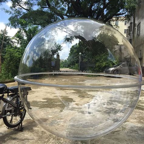 Esfera De Plástico Transparente Personalizadameia Esfera Acrílica