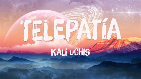 Telepatía Kali Uchis Lyrics Video YouTube
