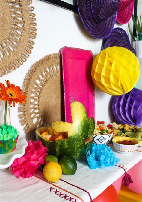 Colorful Fiesta Themed Birthday Party Tfdiaries By Megan Zietz
