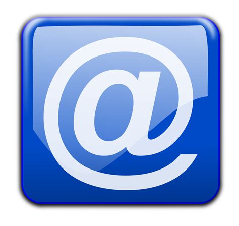 Send Email Button Clipart Preview At For Email Blue Hdclipartall