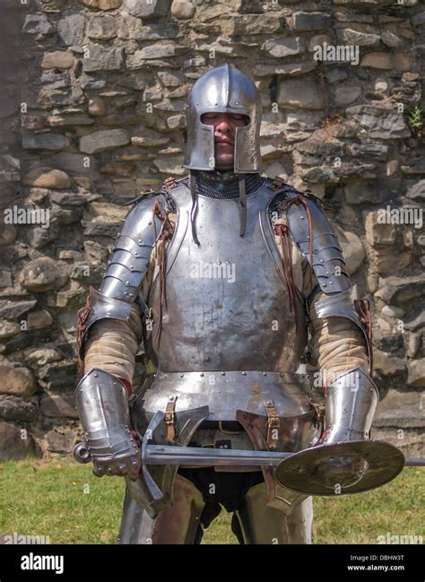 Knight In Armour In Historical Hi Res Stock Photography And Images Alamy