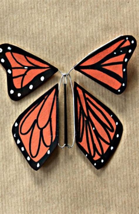 Wind up flying butterfly.the flying butterfly is a colorful paper and wire wind up surprise hidden in greeting cards, wedding invitations, thank you cards, gifts, books or napkins. How to make a wind-up paper butterfly- Pretty darn cute! Put it inside a greeting card and it ...