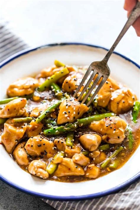 Did you make this chicken and asparagus recipe? Lemon Ginger Chicken Asparagus Stir Fry (30 minute, low carb)