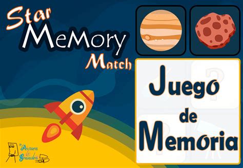 Star Memory Match Juego De Memoria Para Aprender Jugando