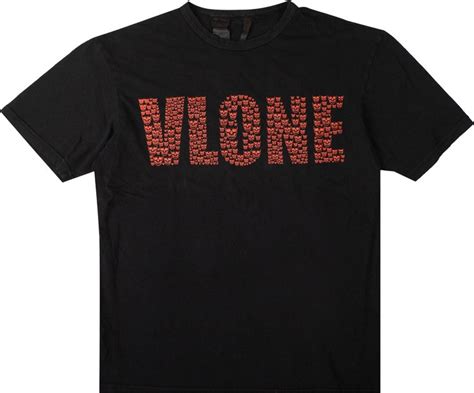 Buy Vlone Skull T Shirt Blackred 1020 100000103sts Blac Goat