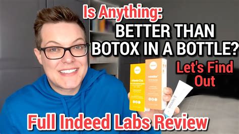 Better Than Botox In A Bottle Indeed Labs Review Youtube