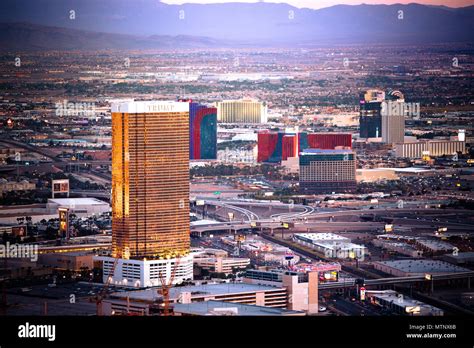 Resorts World Las Vegas Skyline Hi Res Stock Photography And Images Alamy