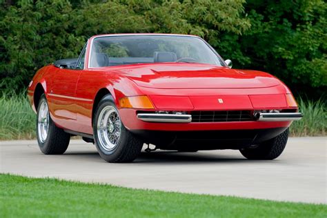 Originally dubbed the 365 gtb/4, this angular classic was popularized as the daytona after ferrari swept the daytona was offered in two distinct body styles, including the gtb/4 berlinetta, and the. Muscle Car Classics: 1972 Ferrari 365 GTS/4 Daytona Spyder