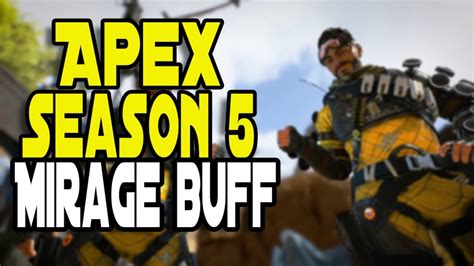 Apex Legends Season MIRAGE BUFF FIRST LOOKS AND IMPRESSIONS YouTube