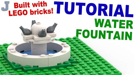 Tutorial Lego Water Fountain Cc Youtube