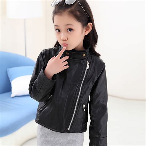Little Girls Black Leather Jacket Black Leather Jackets