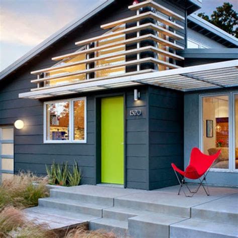 10 warna cat yang bagus untuk rumah minimalis. Warna Cat Rumah Bagian Luar yang Bagus Trend 2017 abu-abu ...