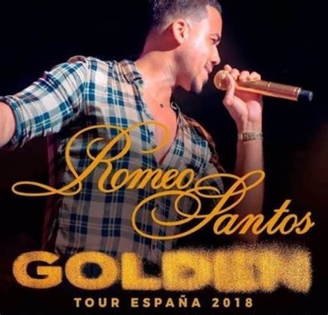 Romeo Santos Anuncia Fechas Para Su Golden Tour 2018 En España