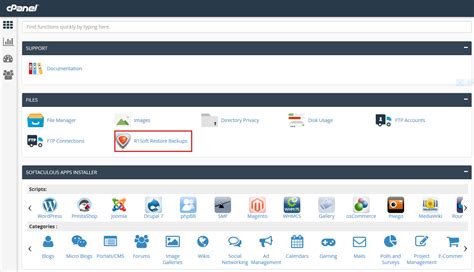 R1soft Restore From Backup In Cpanel Customer Support Guides