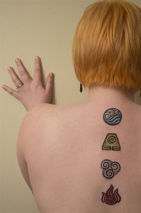 Maybe you would like to learn more about one of these? All sizes | Avatar Inspired Four Elements Tattoo By Bill ...