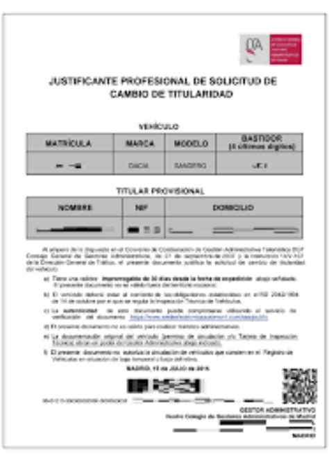 Solicitud Cambio Titularidad Vehiculo Pdf Actualizado Julio My XXX