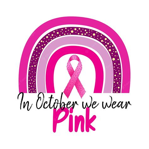 Premium Vector Breast Cancer Awareness Month Concept With Pink