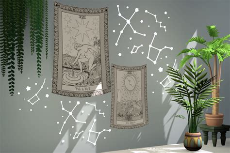 Astral Lights Leaf Motif Free Sims 4 Sims 4 Collections Sims 4