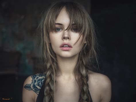 ingyenes háttérképek arc nők hosszú haj anastasia scheglova fényképezés énekes tetoválás