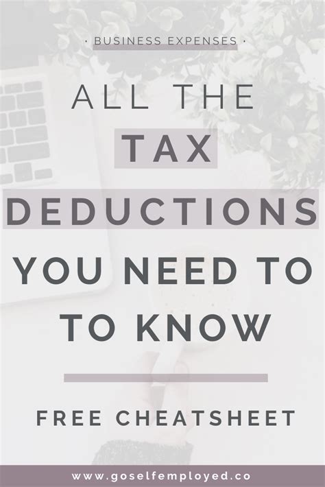 Self Employed Expenses Explained Small Business Tax Deductions Small