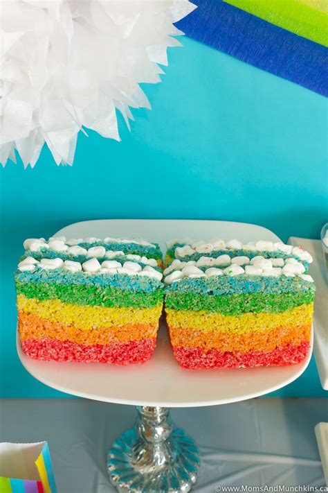 Rainbow Party St Patricks Day Party Ideas Rainbow Cake Mix Rainbow