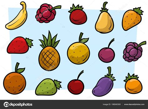 Dibujos De Frutas Y Verduras