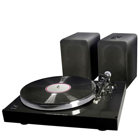 UltraLink Turntable System with Powered Speakers - Black - ULPMC1 ...